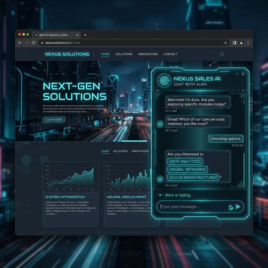 Chatbot Web — Interfaz Comercial de Captación